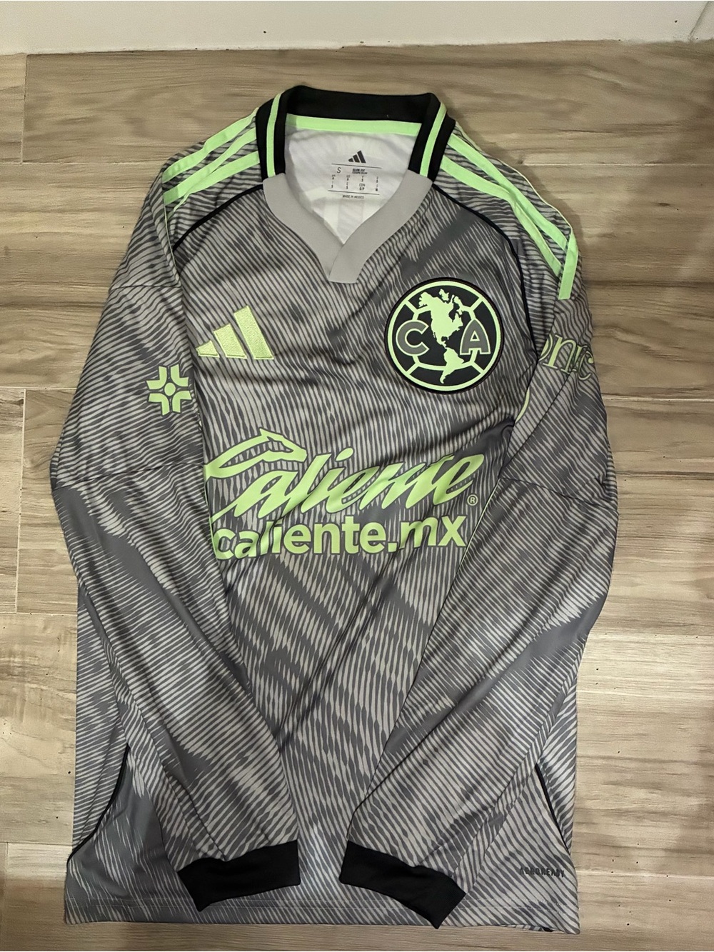 Club América x Adidas Long Sleeve Third Jersey  SMALL